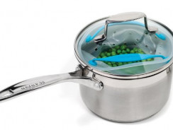Dreamfarm Vebo – Silicone Vegetable Steaming, Washing, Draining and Cooking Basket