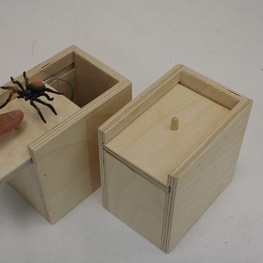 eHemco Amish Handcrafted Surprise Box – Hilarious Spider Prank