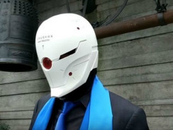 Gray Fox Helmet CAD Print