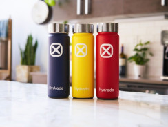 Hydrade, The World’s First Solar-Powered Double Wall Smart Bottle