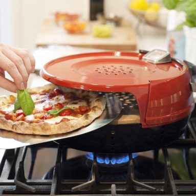 Indoor Pizza Oven – Place Right Over Your Stovetop