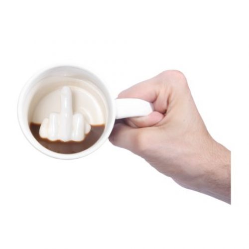 Middle Finger ‘Up Yours’ Mug