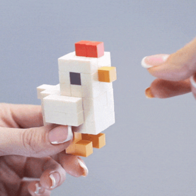 PIXIO — Magnetic Construction Set In The Pixel Art Style
