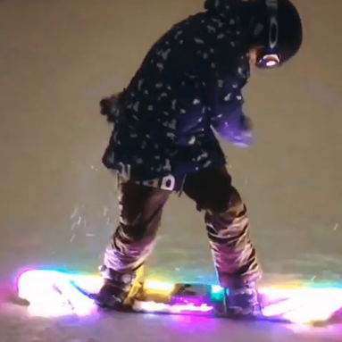 Snowboard LED Lights Kit – Illuminate Your Night
