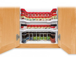 Spicy Shelf Patented Spice Rack and Stackable Organizer